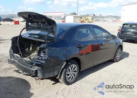 2019 Toyota Corolla Le z USA, uszkodzony, nr VIN 2T1BURHE7KC214218